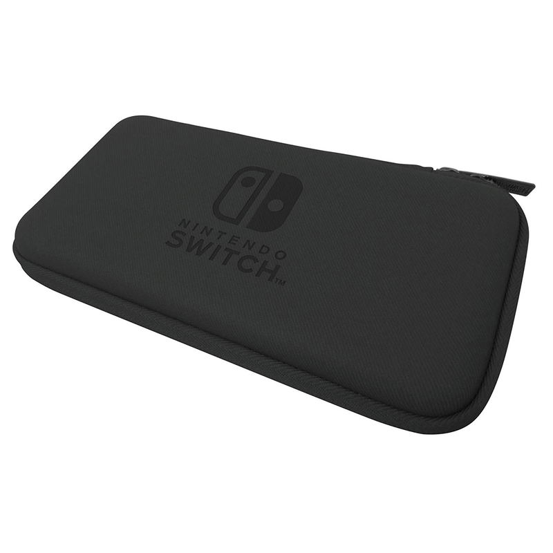 Slim Hard Pouch for Nintendo Switch Lite (Black) image 1