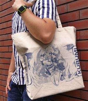 Steel Angel Kurumi Anime 20th Anniversary Kaishaku Large Tote Bag Natural