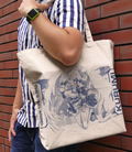 Steel Angel Kurumi Anime 20th Anniversary Kaishaku Large Tote Bag Natural thumbnail 2