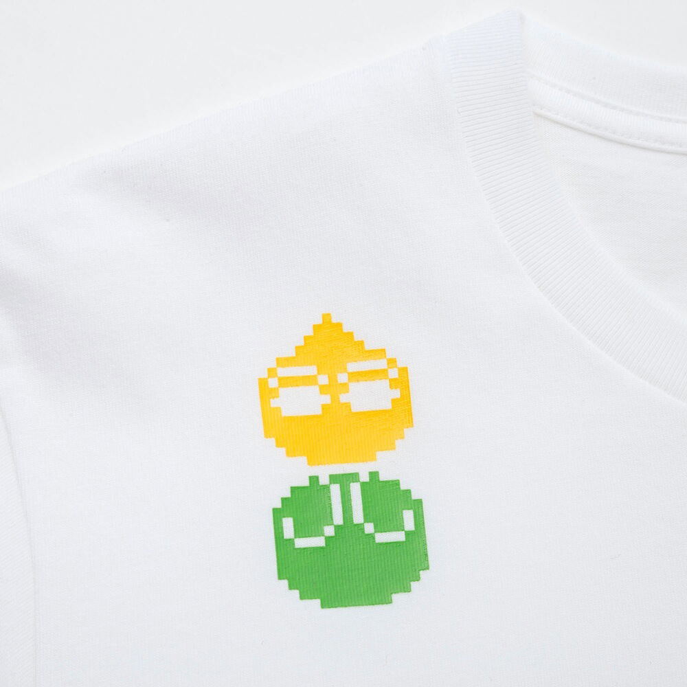 UT The Game Classic Pixels - Puyo Puyo Men's T-shirt White