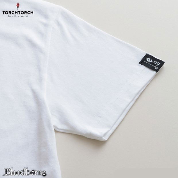 Bloodborne Torch Torch T-shirt Collection: Doll White (S Size) image 3