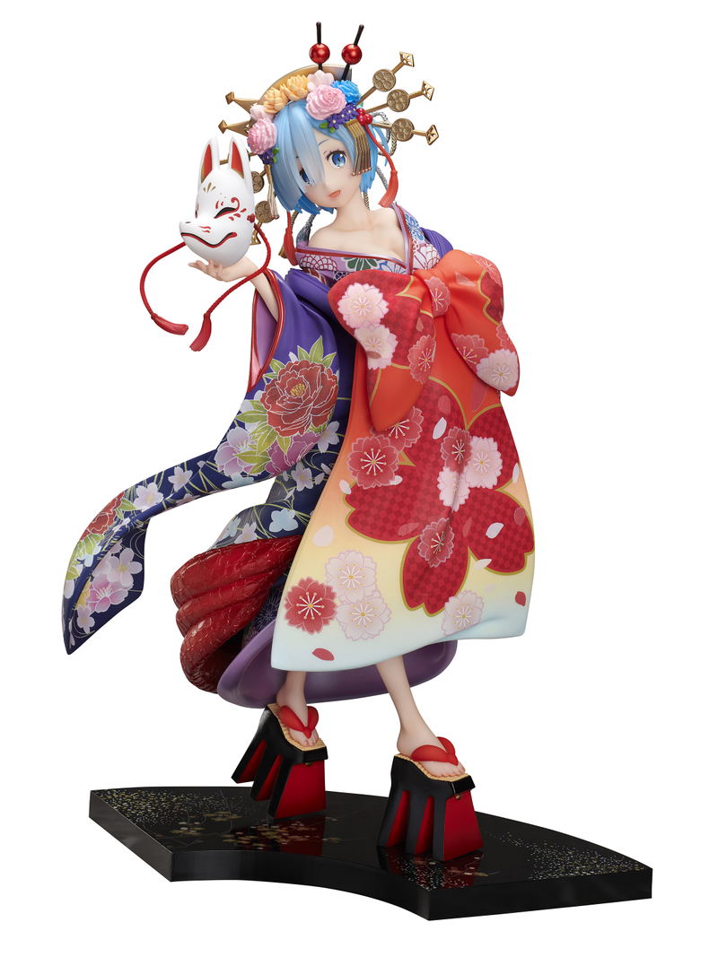 Re:Zero kara Hajimeru Isekai Seikatsu 1/7 Scale Pre-Painted Figure: Rem -Procession of Courtesans- image 1