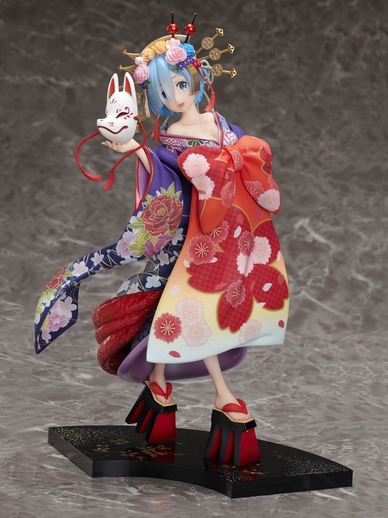Re:Zero kara Hajimeru Isekai Seikatsu 1/7 Scale Pre-Painted Figure: Rem -Procession of Courtesans- image 2