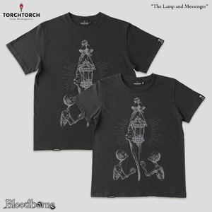 Bloodborne Torch Torch T-shirt Collection: The Lamp And Messenger Black (M Size)_