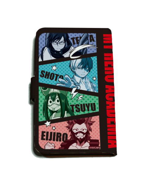 My Hero Academia 01 Character Group Design Book Type Smartphone Case image 3
