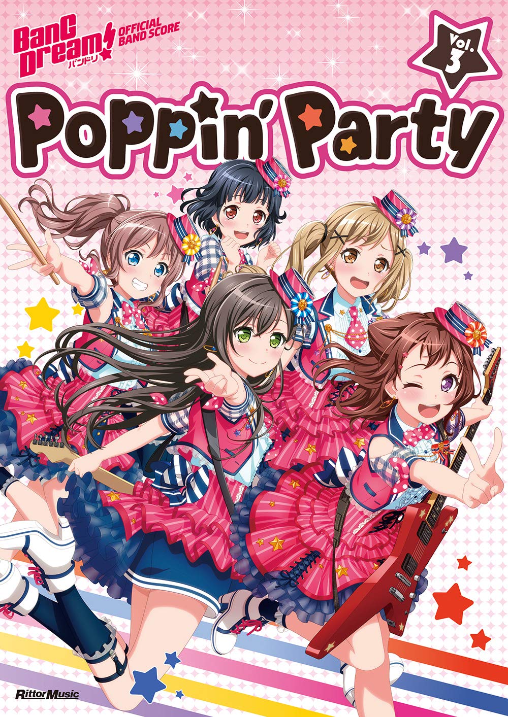 Card Sleeves Poppin' Party Vol. 3426 Bang Dream! Girls Band Party