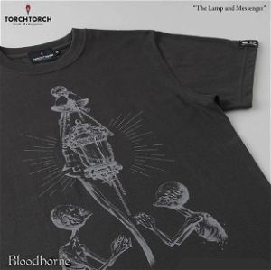 Bloodborne Torch Torch T-shirt Collection: The Lamp And Messenger Black (XL Size)