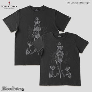 Bloodborne Torch Torch T-shirt Collection: The Lamp And Messenger Black (XL Size)_
