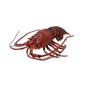 Japanese Spiny Lobster Latex Model Plush image 1