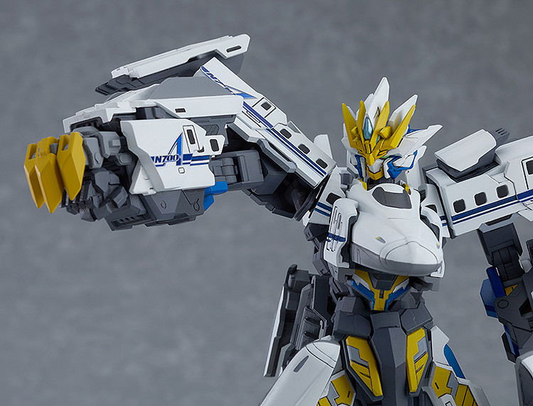 MODEROID Shinkansen Henkei Robo Shinkalion: Shinkalion N700A Nozomi image 8