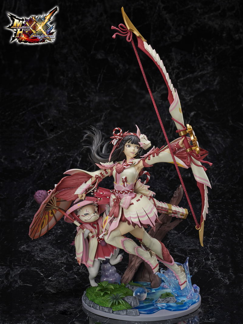 Monster Hunter XX 1/7 Scale Pre-Painted Figure: Mizutsune Series Female Gunner image 2