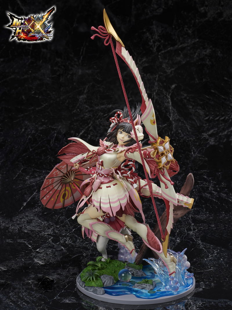 Monster Hunter XX 1/7 Scale Pre-Painted Figure: Mizutsune Series Female Gunner image 3