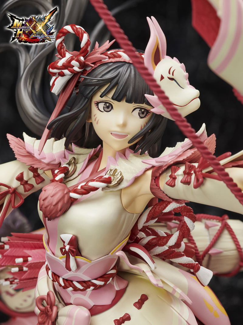 Monster Hunter XX 1/7 Scale Pre-Painted Figure: Mizutsune Series Female Gunner image 5