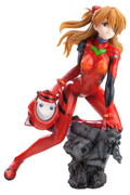 Rebuild of Evangelion 1/6 Scale Pre-Painted Figure: Asuka Shikinami Langley Q -Plug Suit Ver.- :RE (Re-run) thumbnail 1