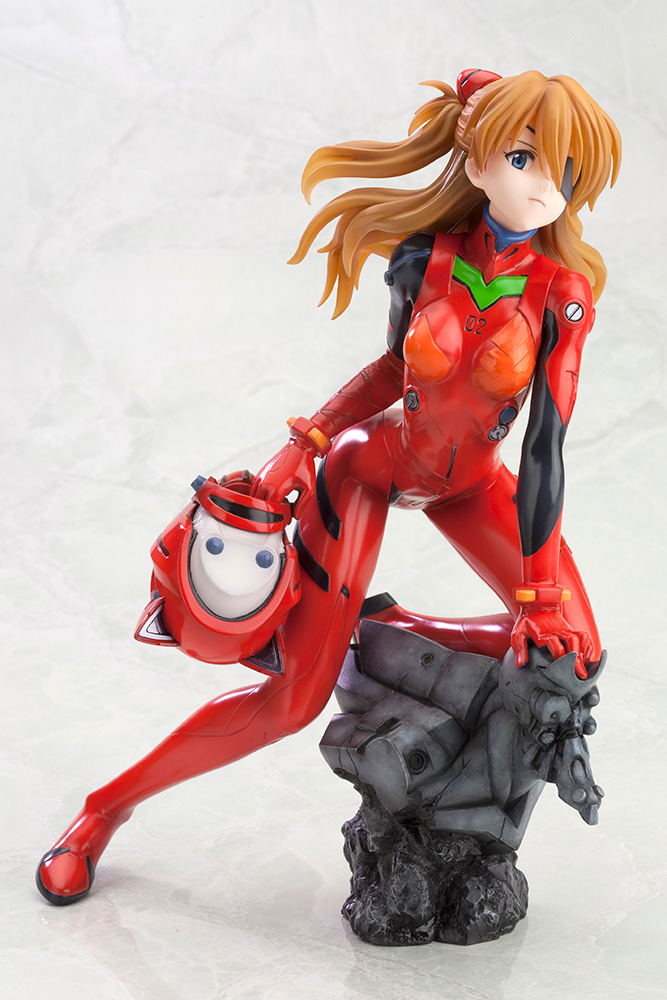 Rebuild of Evangelion 1/6 Scale Pre-Painted Figure: Asuka Shikinami Langley Q -Plug Suit Ver.- :RE (Re-run) image 2