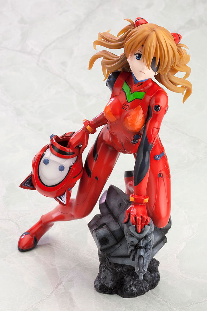Rebuild of Evangelion 1/6 Scale Pre-Painted Figure: Asuka Shikinami Langley Q -Plug Suit Ver.- :RE (Re-run) image 3