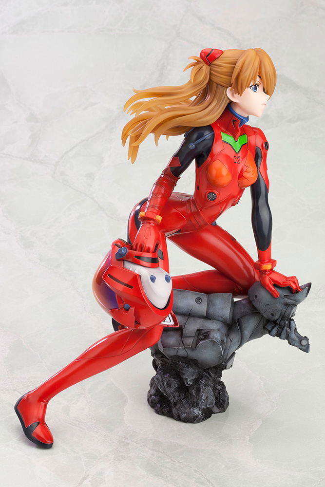 Rebuild of Evangelion 1/6 Scale Pre-Painted Figure: Asuka Shikinami Langley Q -Plug Suit Ver.- :RE (Re-run) image 4