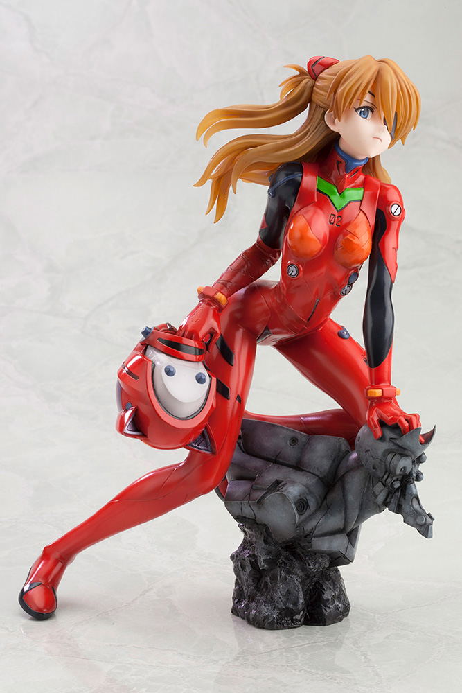 Rebuild of Evangelion 1/6 Scale Pre-Painted Figure: Asuka Shikinami Langley Q -Plug Suit Ver.- :RE (Re-run) image 6