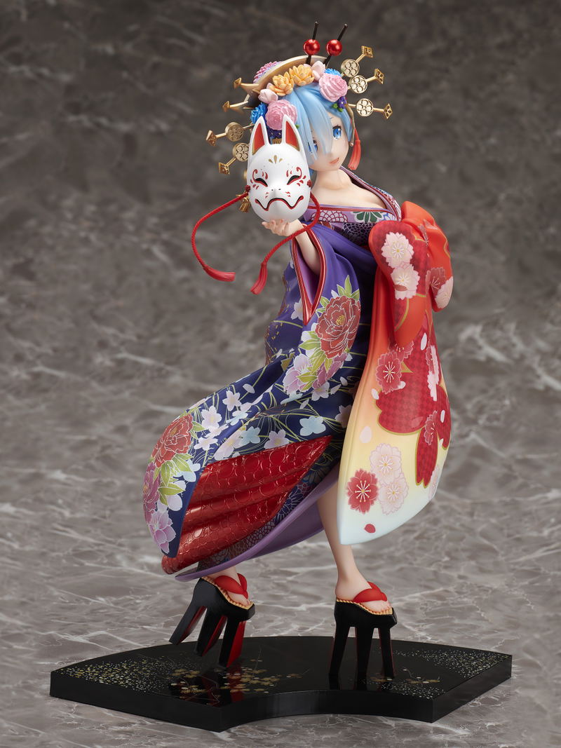 Re:Zero kara Hajimeru Isekai Seikatsu 1/7 Scale Pre-Painted Figure: Rem -Procession of Courtesans- image 4
