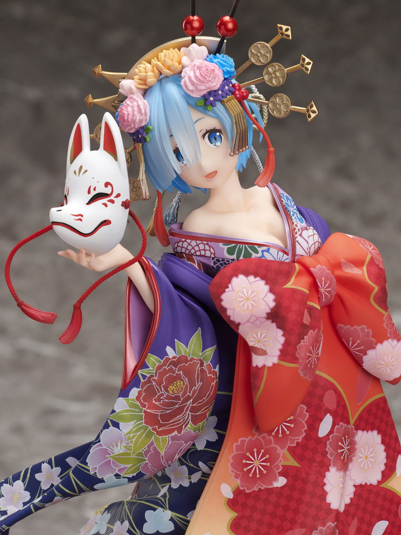 Re:Zero kara Hajimeru Isekai Seikatsu 1/7 Scale Pre-Painted Figure: Rem -Procession of Courtesans- image 7