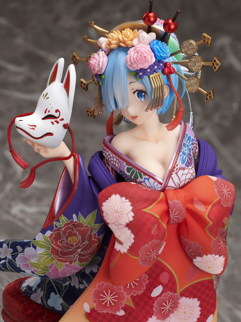 Re:Zero kara Hajimeru Isekai Seikatsu 1/7 Scale Pre-Painted Figure: Rem -Procession of Courtesans- image 8