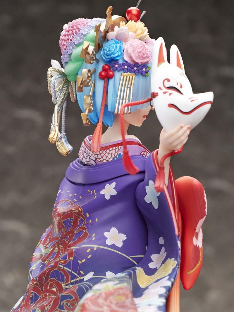 Re:Zero kara Hajimeru Isekai Seikatsu 1/7 Scale Pre-Painted Figure: Rem -Procession of Courtesans- image 9