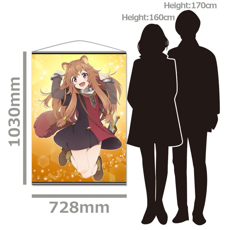The Rising of the Shield Hero B1 Wall Scroll: Raphtalia Childhood image 3