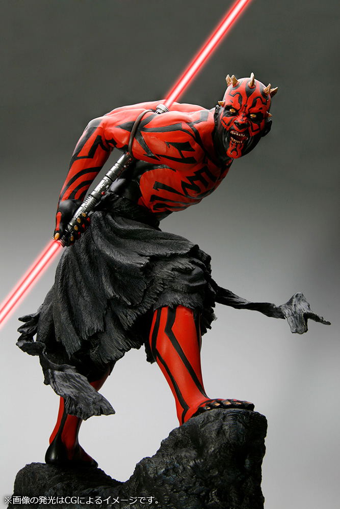 ARTFX Star Wars 1/7 Scale Pre-Painted Figure: Darth Maul Light-Up Ver. (Re-run) image 9