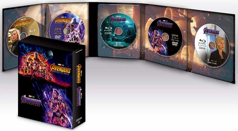Avengers: Endgame And Infinity War Movienex Set [2 Blu-ray + 2 DVD Limited Edition] image 3