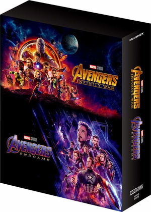 Avengers: Endgame And Infinity War Movienex Set [2 Blu-ray DVD