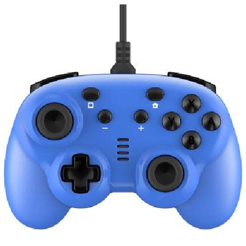 Cyber Gadget Gyro Controller Mini Wired Type (Blue) image 1