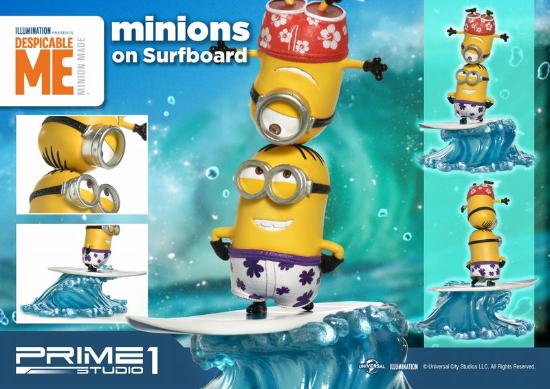 Despicable Me 2 Prime Collectible Figure: Minions on Surfboard image 20