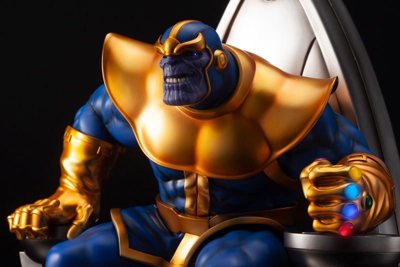 Marvel Universe Avengers 1/6 Scale Maximum Fine Art Statue: Thanos On Space Throne image 15