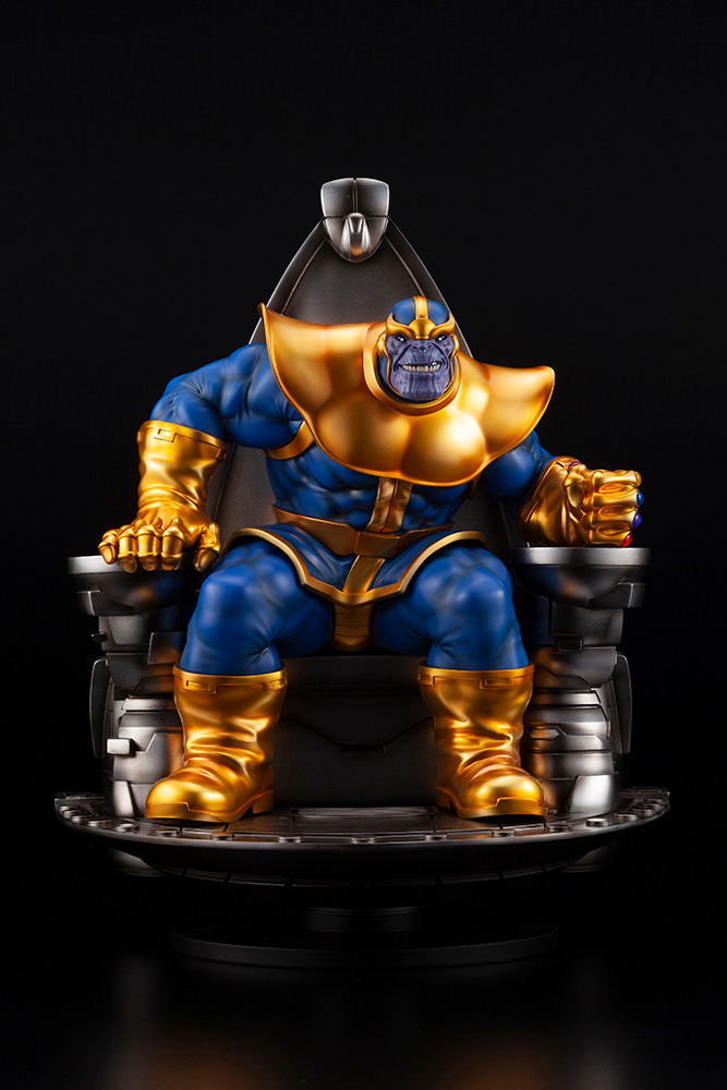Marvel Universe Avengers 1/6 Scale Maximum Fine Art Statue: Thanos On Space Throne image 2