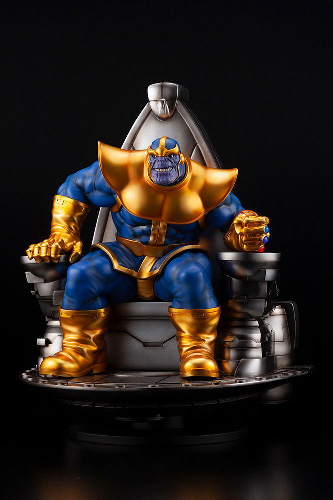 Marvel Universe Avengers 1/6 Scale Maximum Fine Art Statue: Thanos On Space Throne image 3