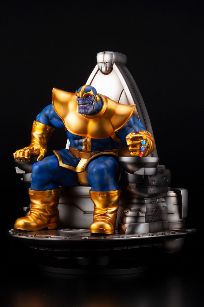 Marvel Universe Avengers 1/6 Scale Maximum Fine Art Statue: Thanos On Space Throne image 6