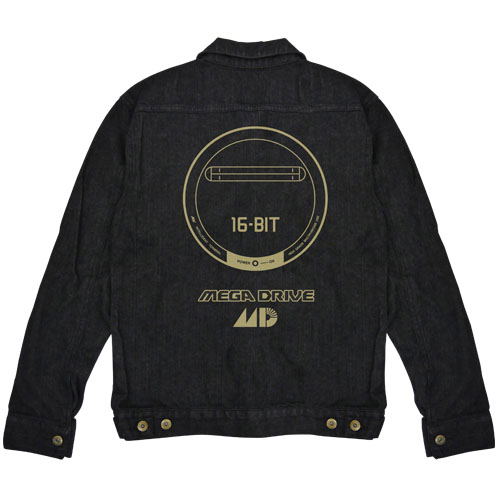 Mega Drive Jean Jacket Black (L Size)