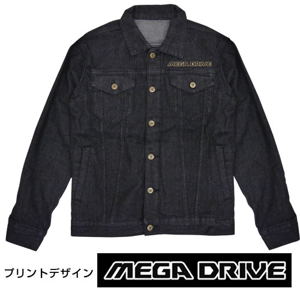Mega Drive Jean Jacket Black (L Size)_
