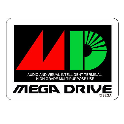 Mega Drive Waterproof Sticker image 1