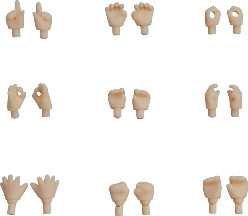 Nendoroid Doll: Hand Parts Set (Almond Milk) (Re-run) image 1