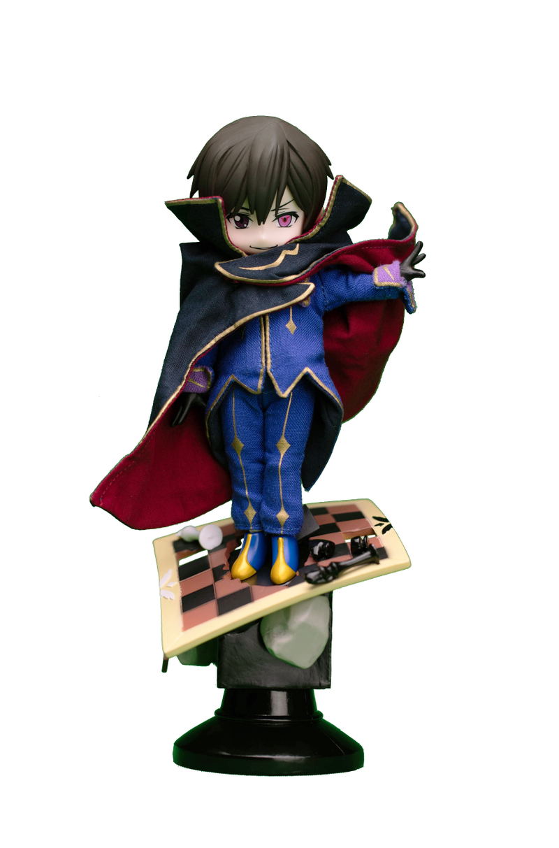 Piccodo Series Code Geass Lelouch of the Rebellion Deformed Vignette Doll: Lelouch image 1