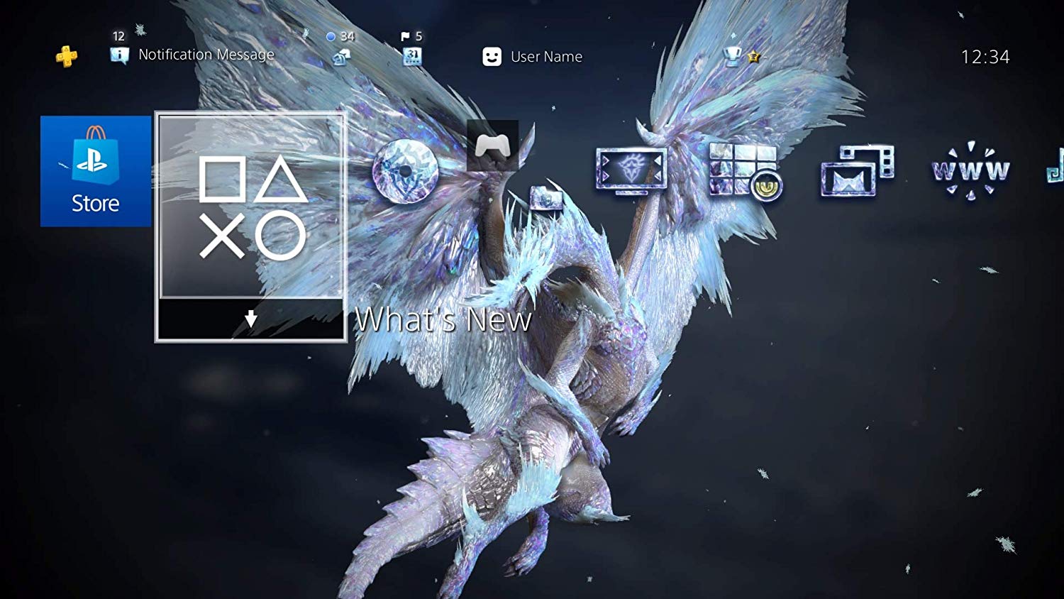 PlayStation 4 500GB HDD Monster Hunter World: Iceborne Master