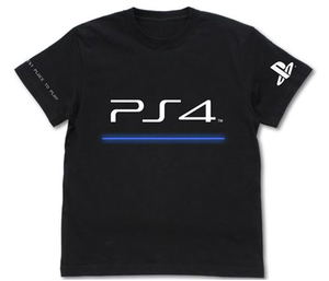 PlayStation T-shirt: PlayStation 4 Black (M Size)_