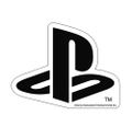 PlayStation Waterproof Sticker Black thumbnail 1