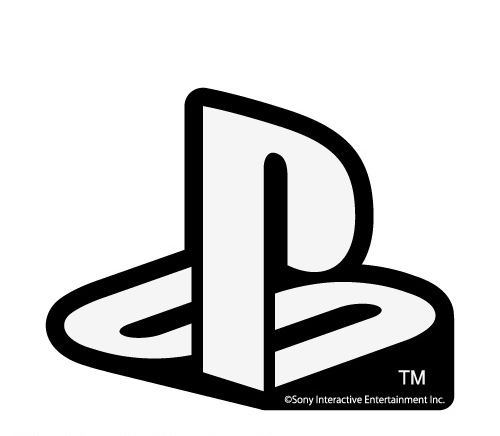PlayStation Waterproof Sticker White image 1