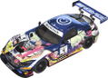 Promare 1/43 Scale Miniature Car: #4 Mercedes-AMG Team Black Falcon 2019 SPA24H Ver. thumbnail 1