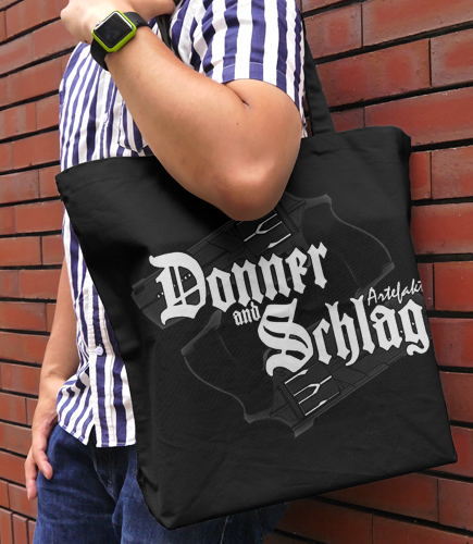 Arifureta: From Commonplace To World's Strongest - Donner And Schlag Large Tote Bag Black image 2