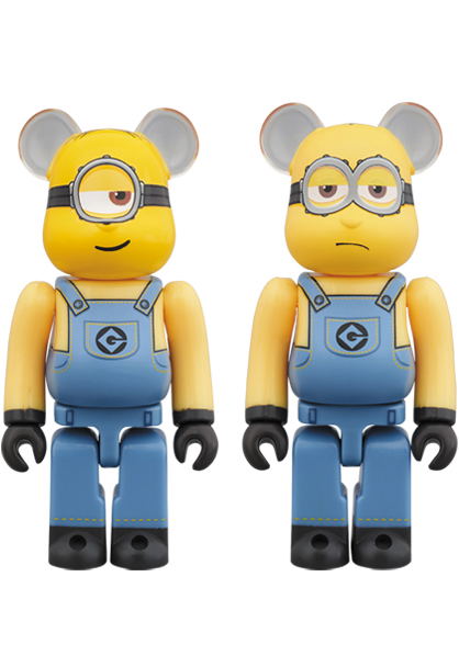 Be@rbrick Despicable Me 3: Stuart & Kevin 2 Pack image 1