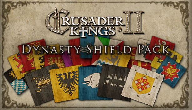 Crusader Kings II: Dynasty Shield Pack (DLC) DLC STEAM digital — Import Game Deal