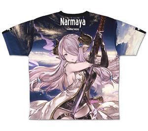 Granblue Fantasy - Narmaya Double-sided Full Graphic T-shirt (S Size)